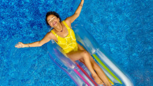 swimming pool banner