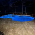 LED color changing Pool Lights Blue