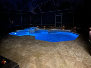 LED color changing Pool Lights Blue