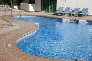 enhance pool area