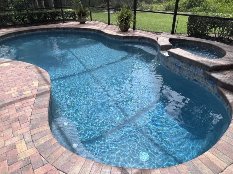 caribbean blue pebble pool resurfacing