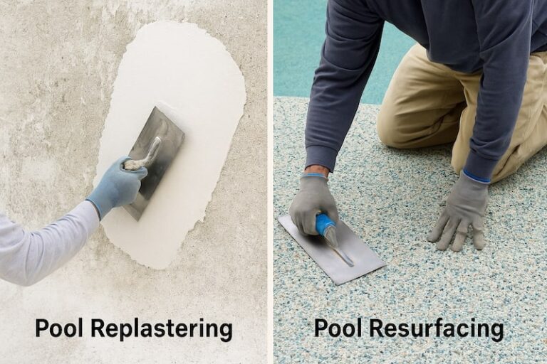 Pool Replastering or Resurfacing